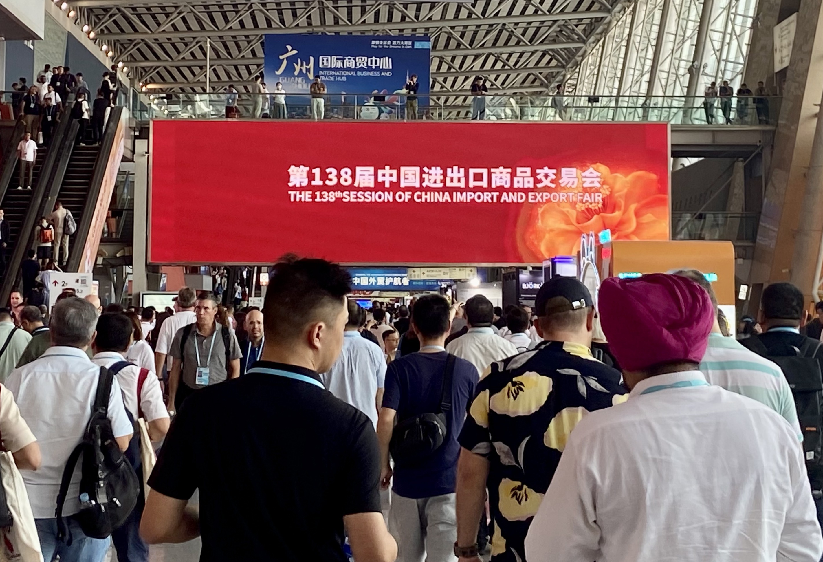 南通市商务局及参展企业供图