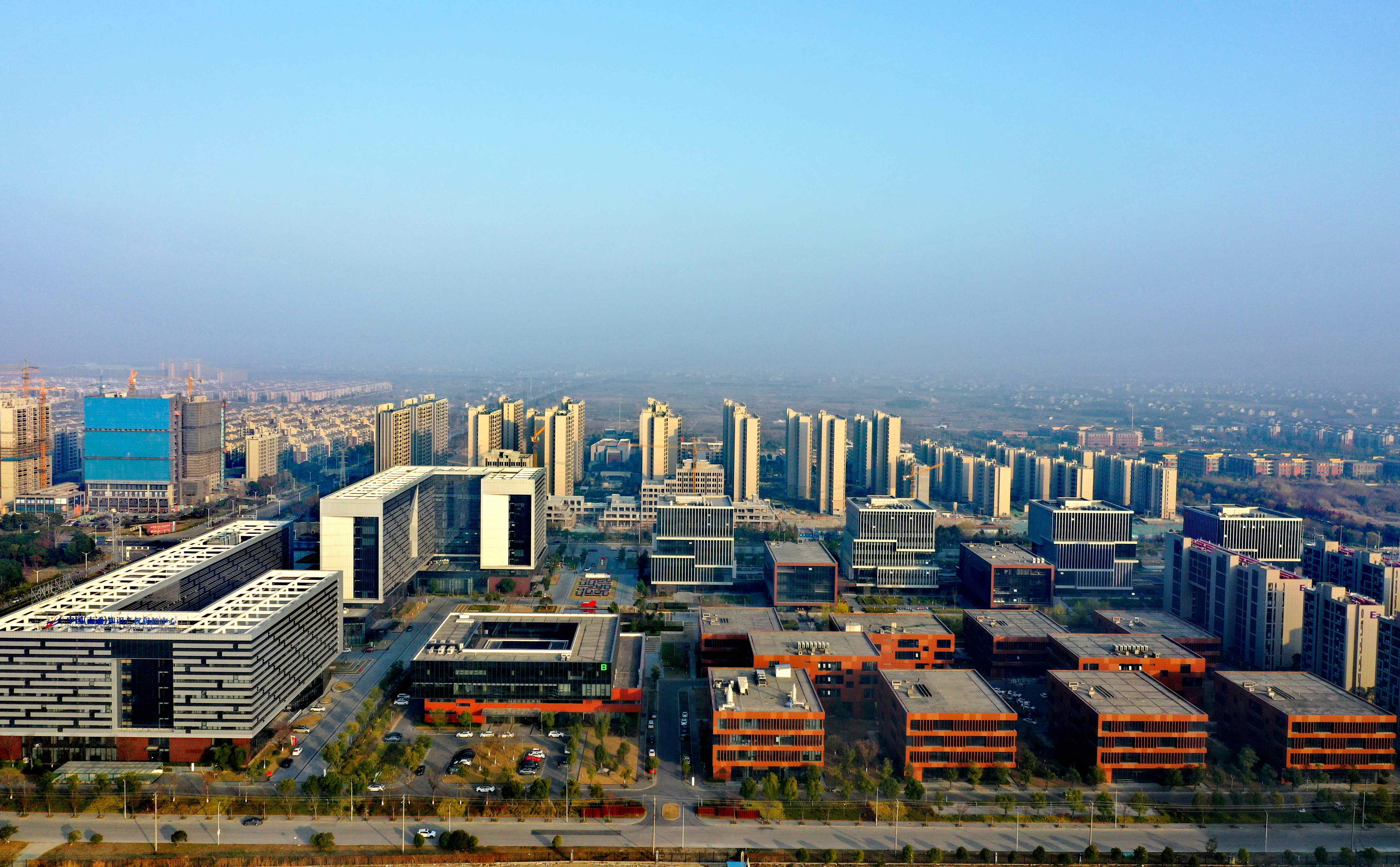 远眺南通高新区（资料图）