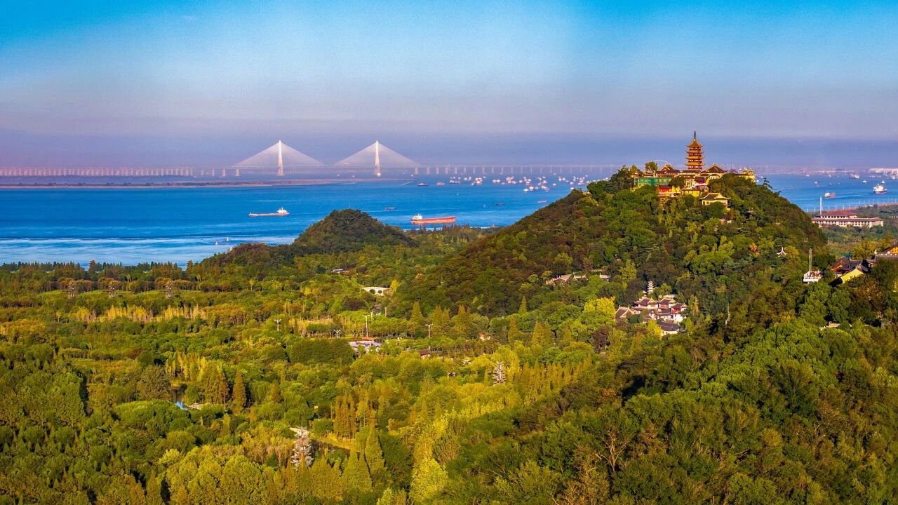 南通滨江。黄旭 摄